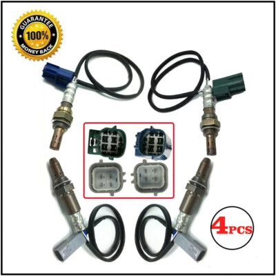 4pcs Up+Down Oxygen Sensor For 2011-2012 Nissan Frontier Pathfinder Xterra 4.0L - Image 1 of 4