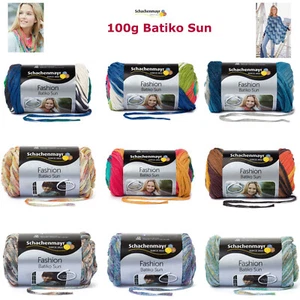 100g Schachenmayr Batiko Sun - schimmerndes Bändchengarn Baumwolle (50€/kg) - Bild 1 von 20