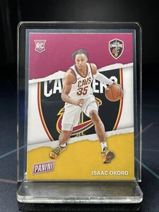 ISAAC OKORO 2021 Panini Father's Day cards Cavaliers RC RC7 - Picture 1 of 2