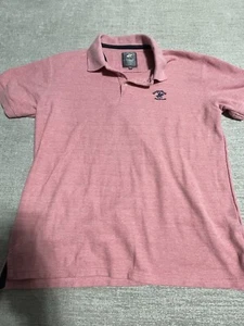 Beverly Hills Polo Club Men’s Medium Pink Polo Short Sleeved - Picture 1 of 9