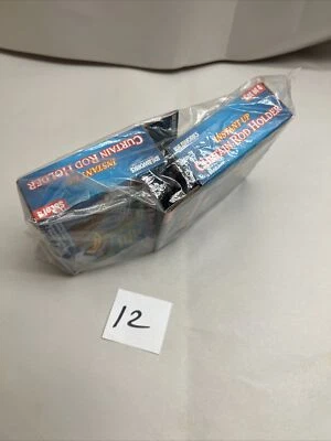 IdeaWorks Jobar Instant Up Curtain Rod Holders 2 Setsof 4 (No Drilling)NEW - Image 1 of 4