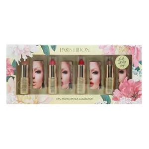 2 Pack Matte Lipstick Collection by Paris Hilton Cosmetics for Women - 4 Pc Kit - Picture 1 of 1