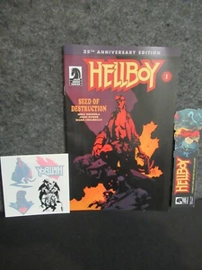 Hellboy Seed of Destruction #1 (2019) 25th Anniversary Edition fumetti cavallo oscuro - Foto 1 di 1