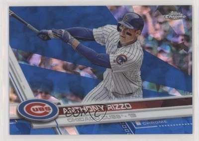 2017 Topps Chrome Sapphire Edition /250 Anthony Rizzo #500 - Image 1 of 3