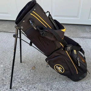 Cobra King Jr 3 Slot Stand BAG ONLY Junior Kids Youth Yellow Black Golf Bag - Picture 1 of 4