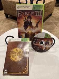 Fable 3 III (Microsoft Xbox 360) CIB! Mit Handbuch! Neuwertige Disc! Funktioniert super! Spaß! - Bild 1 von 11