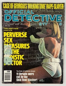 Official Detective Stories Magazine, June 1976, Vintage True Crime Stories, Pulp - Picture 1 of 5