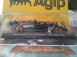 407 Perfect 1/24 F1 Mercedes AMG W14 E 2023 Hamilton Centauria Panini Salvat - Foto 1 di 6