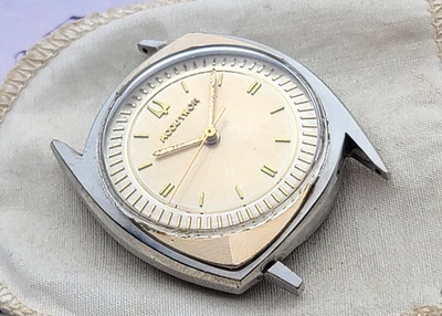RARE !!! 1960 ( M0) 14K gold inlay Accutron 214 First generation.Serviced - Image 1 of 4