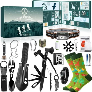 Adventskalender Werkzeuge Teenager Junge Männer 2025 Handwerkzeuge Weihnachtskal - Bild 1 von 7