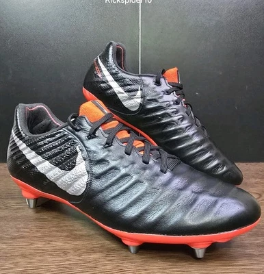 Nike Tiempo Legend 7 Elite SG-Pro Womens Soccer Cleats Size 8 Leather AH7424-007 - Image 1 of 4