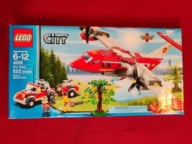 LEGO City Fire Plane (4209) - NEW - DAMAGED BOX