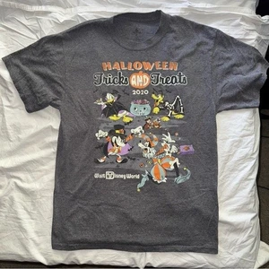 Disney Parks Halloween 2020 Trick and Treats T-Shirt Mickey Minnie Goofy Pluto  - Picture 1 of 4