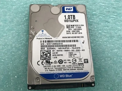 WD Blue WD10JPVX-75JC3T0 1TB 5400RPM 2.5" SATA Laptop Hard Drive - HD762 - Image 1 of 3