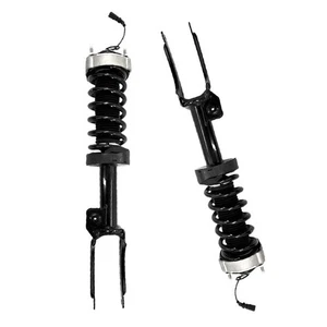 Pair Front Shock Struts Assys PASM Fit VW Touareg Porsche Cayenne 958 2011-2018 - Picture 1 of 6