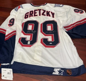 Wayne Gretzky Signed Ny Rangers Jersey Mark Messier Steiner Nwt Jersey  - Picture 1 of 10