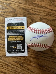 Rintaro Sasaki Signed Rawlings ROMLB JSA Japan Stanford Cardinal - Picture 1 of 2