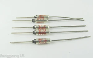 10pcs Thermal Fuse Fuses 77°C 77 Degree TF Cutoff SF76E 10A AC 250V New - Picture 1 of 2