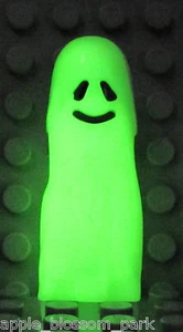 NEW Lego Glow-in-the-Dark Opaque GHOST Shroud - Halloween Minifig/Minifigure - Picture 1 of 6