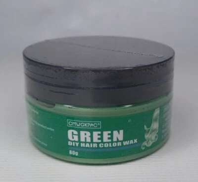 Cera de color de cabello temporal verde hágalo usted mismo Foto 1 de 4