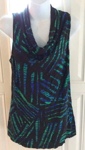 Womens Mossimo Multi Color Tank  with Drape Neck - Size M - Picture 1 of 3