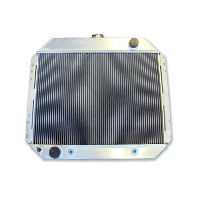 Radiador de aluminio de 3 filas para Ford F100 F150 F250 F350 V8 Bronco F-250 1967-1981 Foto 1 de 4