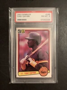 1983 Donruss #598 Tony Gwynn PSA 8 - Bild 1 von 2