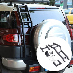 Cesta de techo de aluminio para portón trasero de automóvil para Toyota-a FJ Cruiser 2007-2021 - Imagen 1 de 12