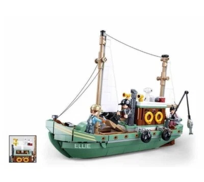 Blocchi di bloccaggio barca da pesca nave Fishing Boat Sluban M38-B1119 610 pezzi