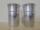 Las Vegas Mirage Casino Aluminum Cups Set Of 2.