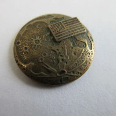 NASA Grumman Lunar Landing Pin 1969. broken pin stem - Image 1 of 4