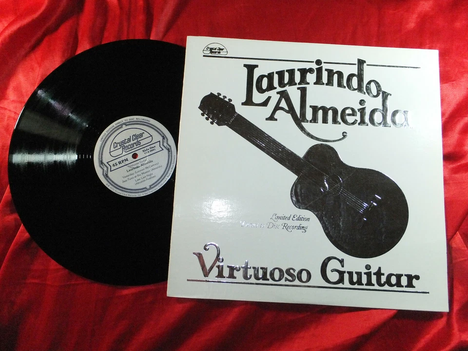 LAURINDO ALMEIDA VIRTUOSO GUITAR 45RPM DIRECT TO DISC  - Bild 1 von 1