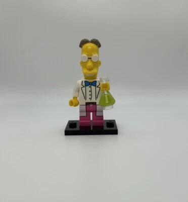 LEGO Los Simpson 2 minifiguras coleccionables 71009 - Professor Frink Foto 1 de 2