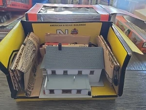 Vintage Rare AHM American Style N Gauge General Store Model Railroad 4807 - Picture 1 of 9