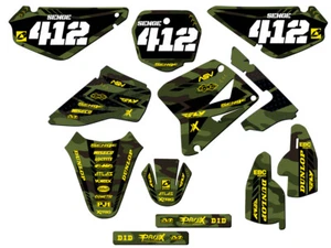 2005-2023 RM 85 APACHE Green Senge Graphics Kit Compatible with Suzuki - Picture 1 of 10
