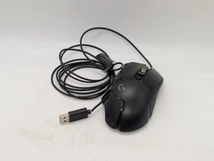 Logitech G502 Hero gaming mouse USB wired RGB black DIRTY/READ DESCRIPTION - Picture 1 of 13