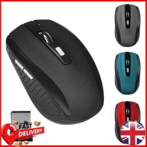 6 Keys 2.4G Wireless USB Receiver 2000DPI Optical Mouse for Laptop Notebook PC - Picture 1 of 24