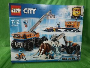 LEGO CITY- 60195 La base arctique d'exploration mobile,grue à bras, Neuf scellé