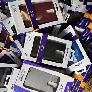 2 MetroPCS Flex Gel Or Kick+ Or Premium Cases - Colors And Styles Vary - A Deal - Picture 1 of 10