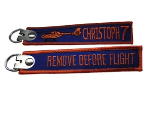 Schlüsselanhänger   Remove Before Flight  Christoph 7   ca 12,5x3  cm - Picture 1 of 1