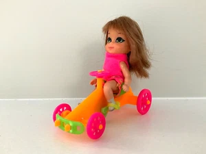Vintage 1967 Mattel Liddle Kiddle Skediddle ANNABELLE AUTODIDDLE Puppenauto - Bild 1 von 11
