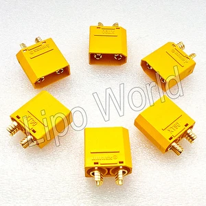 XT90 STECKER MALE ORIGINAL AMASS Qualität Modellbau Adapter Kabel Lipo Akku - Bild 1 von 12