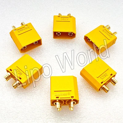 XT90 STECKER MALE ORIGINAL AMASS Qualität Modellbau Adapter Kabel Lipo Akku