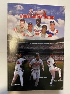 Atlanta Braves 2008 guía de medios libro de información de béisbol MLB raro antiguo de colección - Imagen 1 de 1