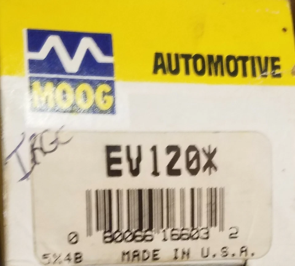 Extremo de barra de amarre de dirección interior delantera Moog EV-120 - 1981-1985 Ford Escort, 82-85 EXP Foto 1 de 3