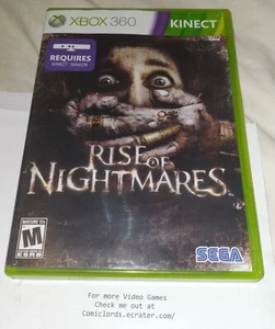 Rise of Nightmares (Microsoft Xbox 360, 2011) With Manual Xbox Kinect - Picture 1 of 4