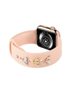 Apple Watch Charms Bee Set Rose Gold ,Gold,Silver. Apple Watch Accessories - Picture 1 of 3