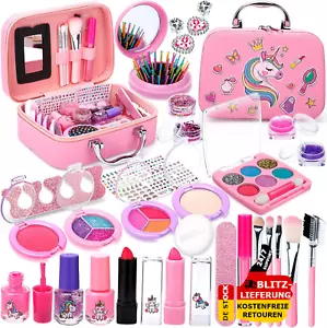 🌸 Kinderschminke Set Schminkkoffer Make up Schminkset Spielzeug Kinder Geschenk - Bild 1 von 12