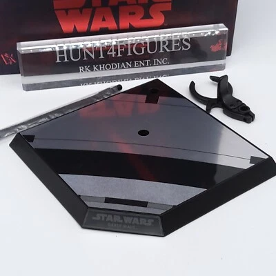 Boneco de ação Hot Toys DX17 Star Wars Darth Maul 1/6 suporte base somente deve ler - Imagem 1 de 4