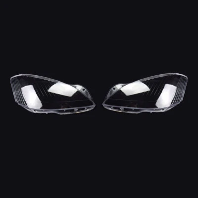 For Mercedes-Benz S-Class W221 2006-2009 Headlight Headlamp Lens Cover Pair - Image 1 of 4